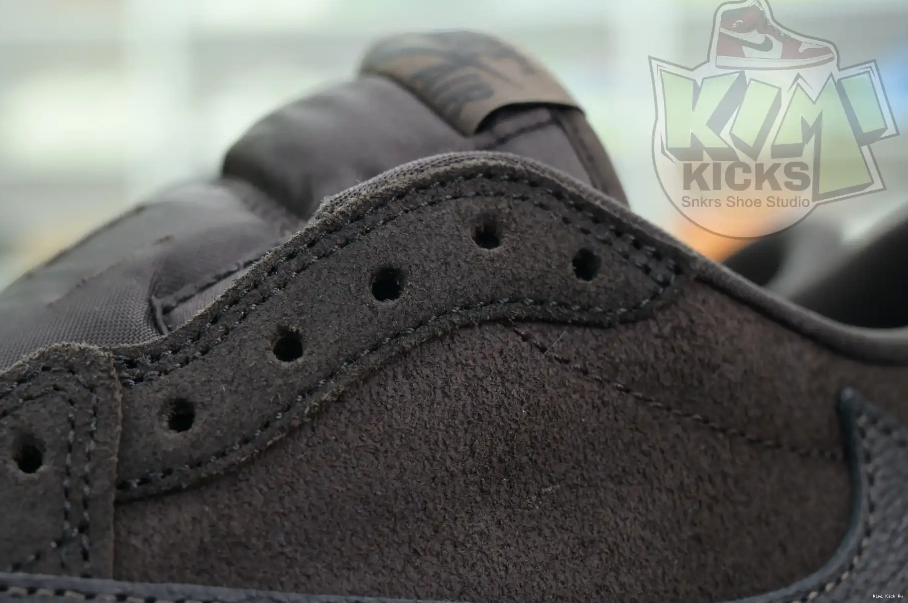 1 Kimikick Jordan Air OG“Velvet Travis Scott x Brown” Jordan Low 0706